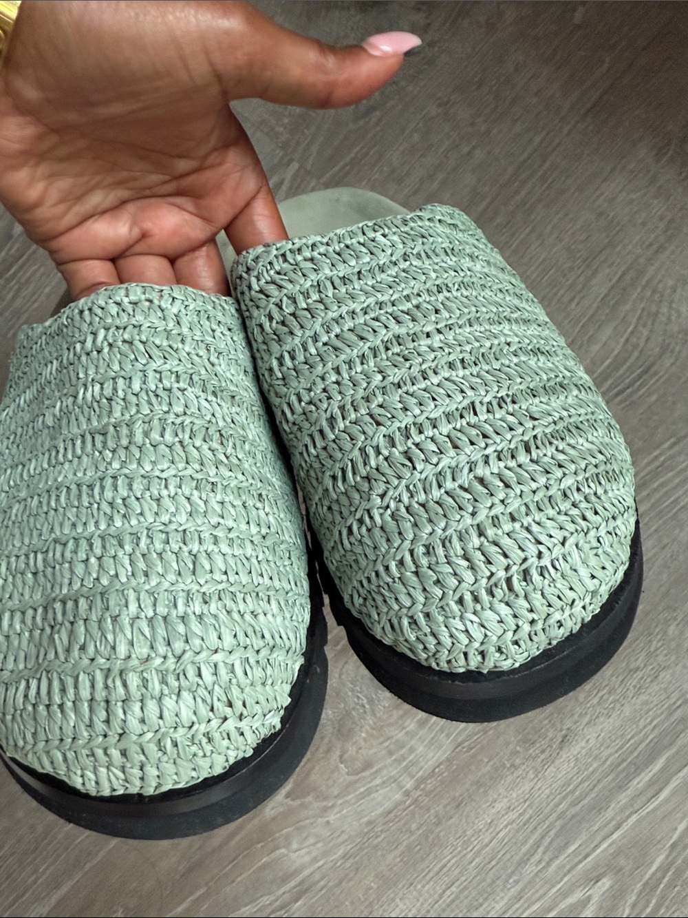 FREE PEOPLE MILO EVERYDAY WOVEN MULES 8 - Picture 2 of 6